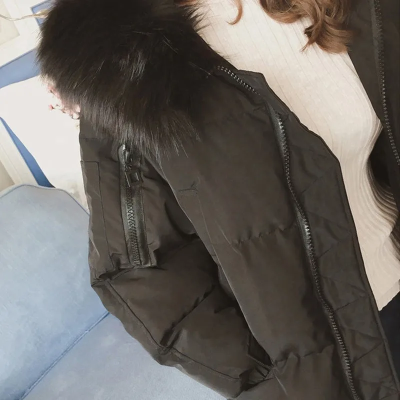 2020 Autumn New Down Cotton Coat Women Fashion Slim Thin Long Overcoat Abrigo Mujer Casual Fur Collar Hooded Parka Jacket wl011
2020 Autumn New Down Cotton Coat Women Fashion Slim Thin Long Overcoat Abrigo Mujer Casual Fur Collar Hooded Parka Jacket wl011