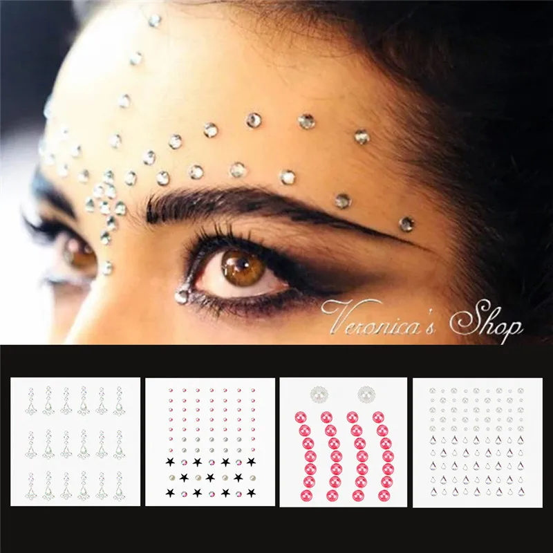 2pcs Face Rhinestone Sticker Jewelry Eyes Makeup Crystal Stickers Tattoo Sticker Glitter Diamond Makeup Eyeliner Eyeshadow
2pcs Face Rhinestone Sticker Jewelry Eyes Makeup Crystal Stickers Tattoo Sticker Glitter Diamond Makeup Eyeliner Eyeshadow