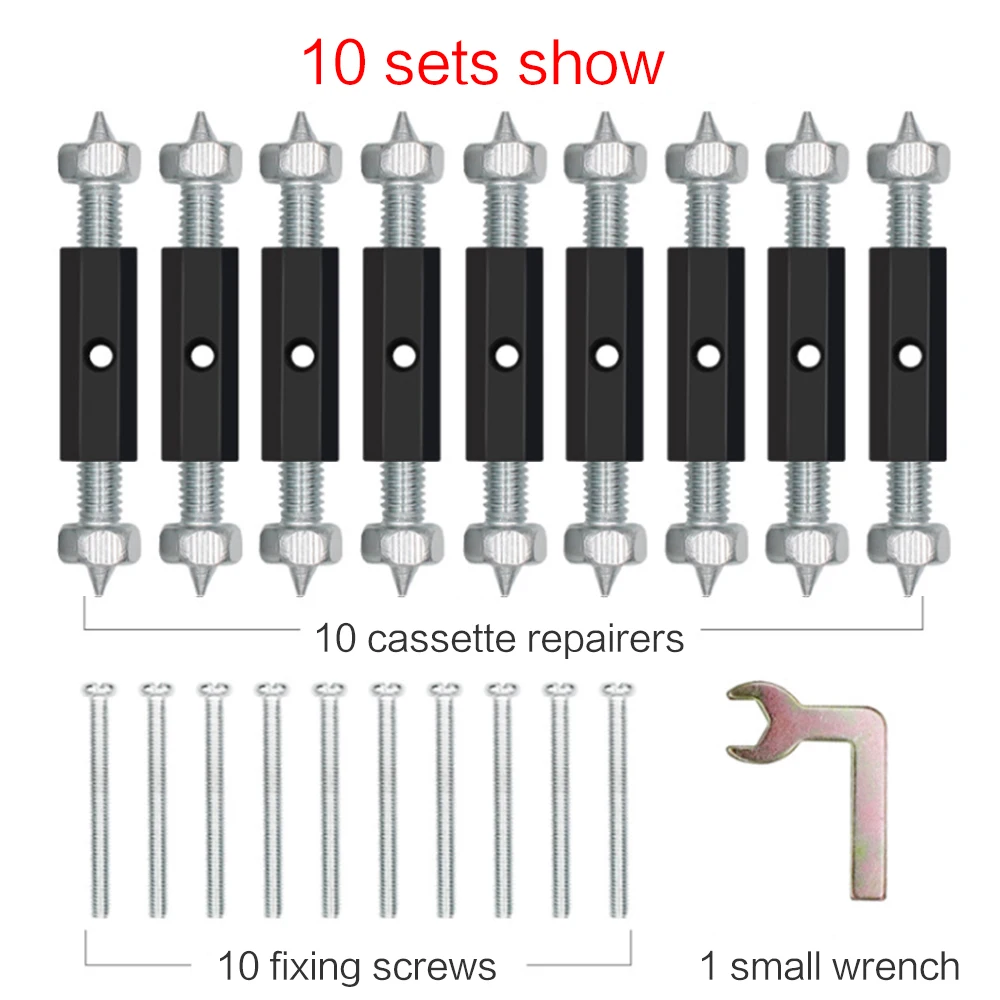 

10Set 86/118 Type Wall Switch Socket Cassette Repairer Switch Support Rod for Socket Cassette Repair