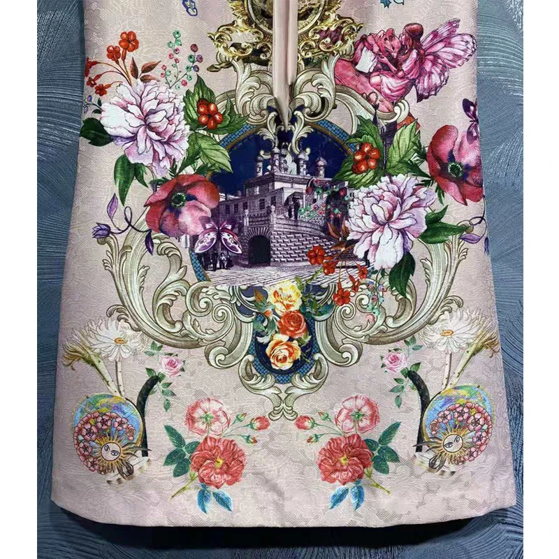 SEQINYY Summer Vintage Dress New Fashion Design Women Runway Jacquard High Quality Elegant Lace Flower Print Mini
SEQINYY Summer Vintage Dress New Fashion Design Women Runway Jacquard High Quality Elegant Lace Flower Print Mini