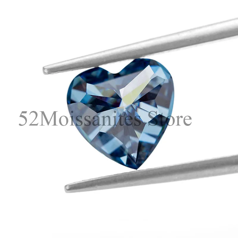 8x8mm High Quality Excellent Dark Blue Heart Cut D VVS1 Professional Loose Moissanite Supplier Factory Accept Customzation
8x8mm High Quality Excellent Dark Blue Heart Cut D VVS1 Professional Loose Moissanite Supplier Factory Accept Customzation