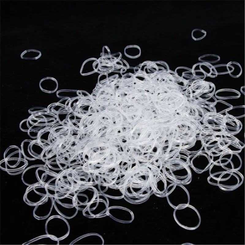 100pcs/pack Transparent Rubber Bands Elastic Hair Holders Gum Child Adult Braids Hair Ring Ropes Hairstyle Accessories
100pcs/pack Transparent Rubber Bands Elastic Hair Holders Gum Child Adult Braids Hair Ring Ropes Hairstyle Accessories