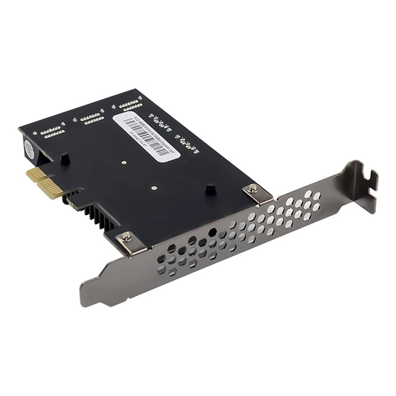PCI-E to SATA 3.0 Expansion Card PCI-E X1 9215 to 8-Port SATA 3.0 6Gb/S Riser Card Hard Disk Adapter
PCI-E to SATA 3.0 Expansion Card PCI-E X1 9215 to 8-Port SATA 3.0 6Gb/S Riser Card Hard Disk Adapter