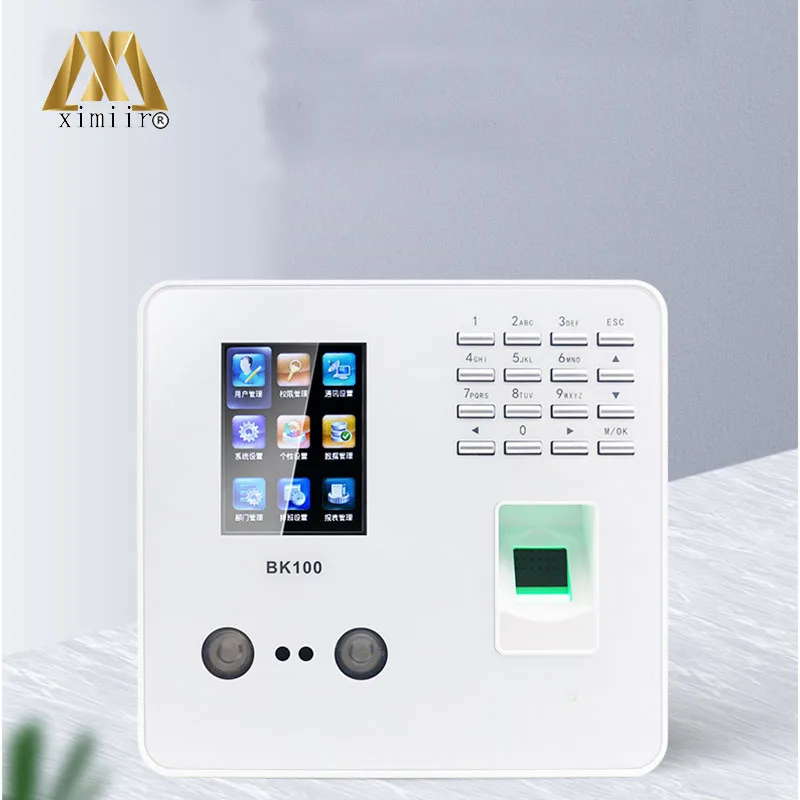 Linux System Smart Face Recognize Time Attendance Machine BK100 TCP/IP Fingerprint Time Recorder
Linux System Smart Face Recognize Time Attendance Machine BK100 TCP/IP Fingerprint Time Recorder