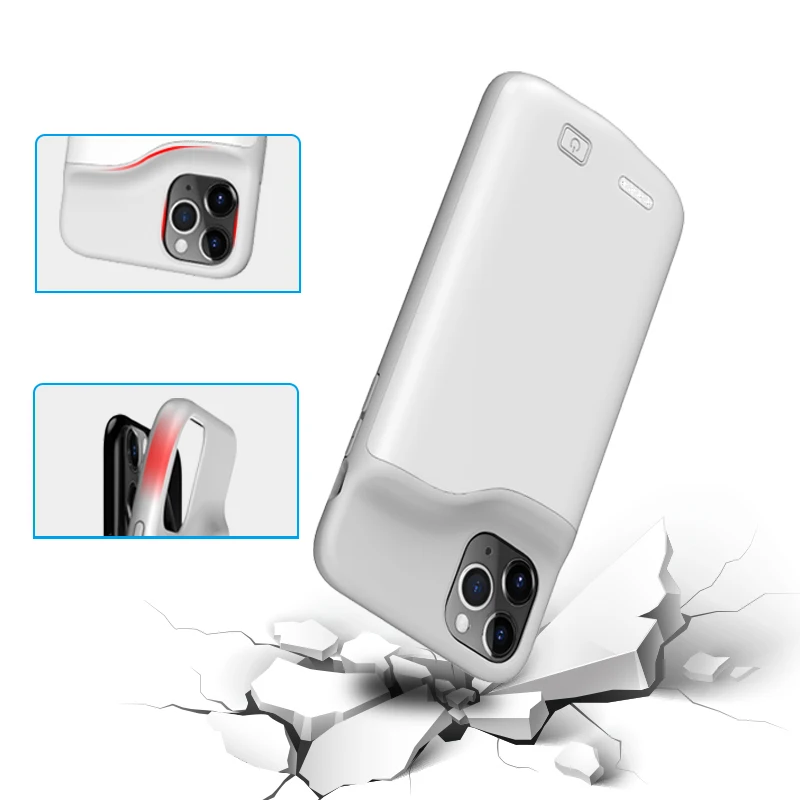 Battery Charger Case For Phone 11 Pro Max silicone shockproof Power Bank Case Back clip battery Charger Cover For Phone 11
Battery Charger Case For Phone 11 Pro Max silicone shockproof Power Bank Case Back clip battery Charger Cover For Phone 11