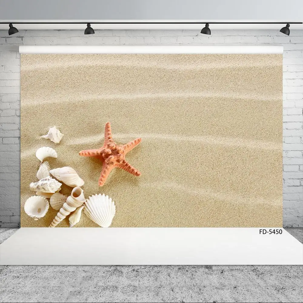 Sand Ripple Starfish Shells Photography Backdrop Customized Background for Baby Shower Children Pets Toy Photophone Fond Photo
Sand Ripple Starfish Shells Photography Backdrop Customized Background for Baby Shower Children Pets Toy Photophone Fond Photo