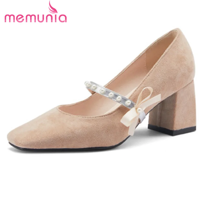 MEMUNIA 2021 Big Size 48 Pumps Women Shoes Solid Colors Pearl Bowknot Square Toe Spring Summer High Heels Party Shoes Woman
MEMUNIA 2021 Big Size 48 Pumps Women Shoes Solid Colors Pearl Bowknot Square Toe Spring Summer High Heels Party Shoes Woman