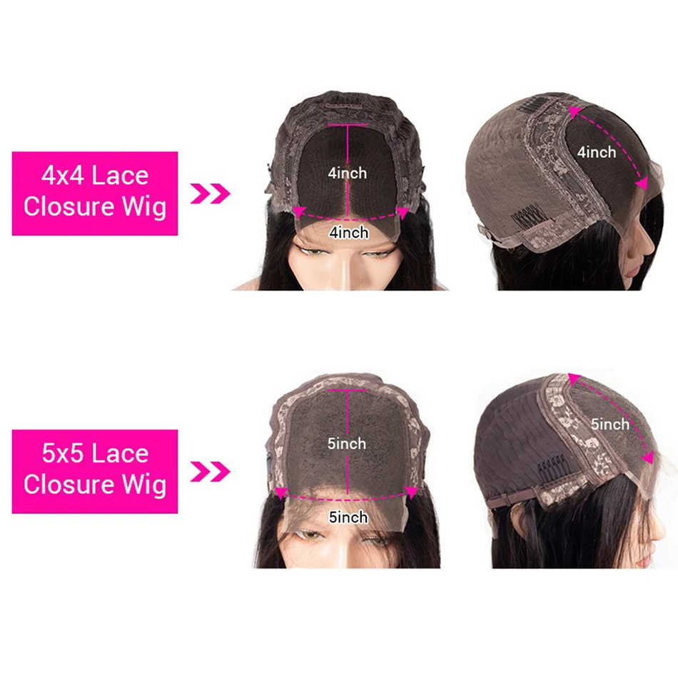 30 Inch Straight Wig 5X5 Hd Lace Closure Human Hair Wig Pre Plucked Brazilian Remy 150 Density HD Transparent Lace Wig For Women
30 Inch Straight Wig 5X5 Hd Lace Closure Human Hair Wig Pre Plucked Brazilian Remy 150 Density HD Transparent Lace Wig For Women