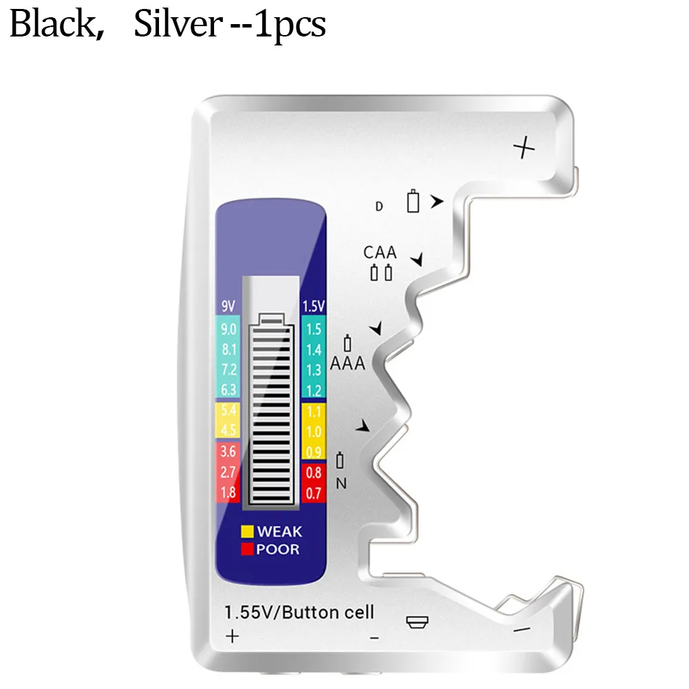 Digital Battery Tester LCD Display AA AAA CD 9V Electronic Load Voltage Charge Indicator Capacity Tester Monitor Power Supply
Digital Battery Tester LCD Display AA AAA CD 9V Electronic Load Voltage Charge Indicator Capacity Tester Monitor Power Supply