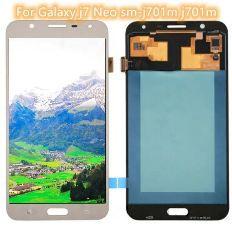 j701f LCDs Full Digitizer For Samsung Galaxy J7 neo J701 J701M J701MT LCD Display Touch Screen Assembly No Frame Replacement
j701f LCDs Full Digitizer For Samsung Galaxy J7 neo J701 J701M J701MT LCD Display Touch Screen Assembly No Frame Replacement