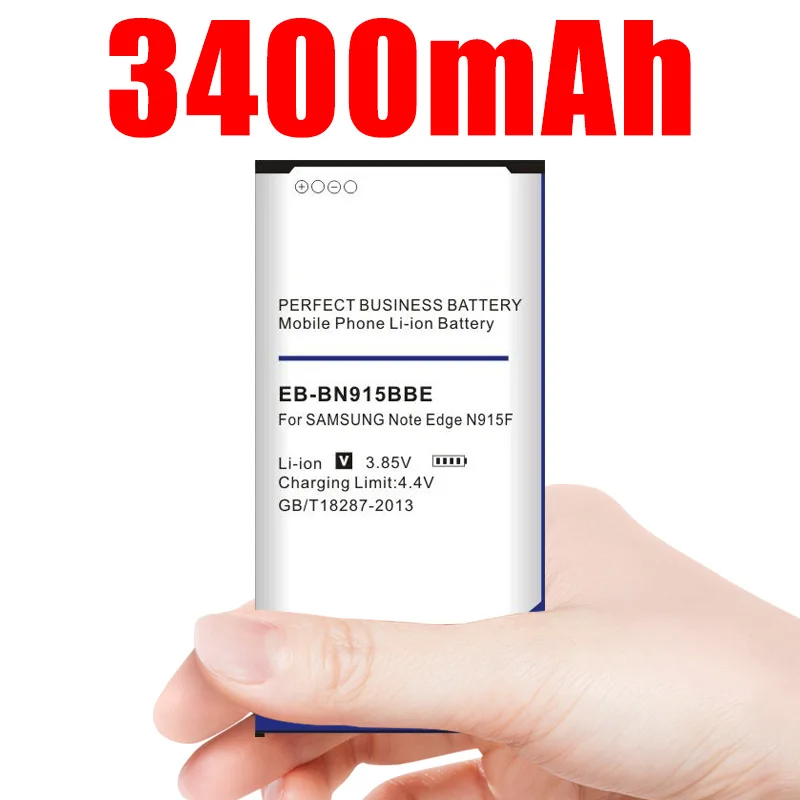 Аккумулятор для Samsung Galaxy Note Edge N915F N915A N915T N915K/L/S 3400 EB-BN915BBE мАч | Мобильные телефоны и