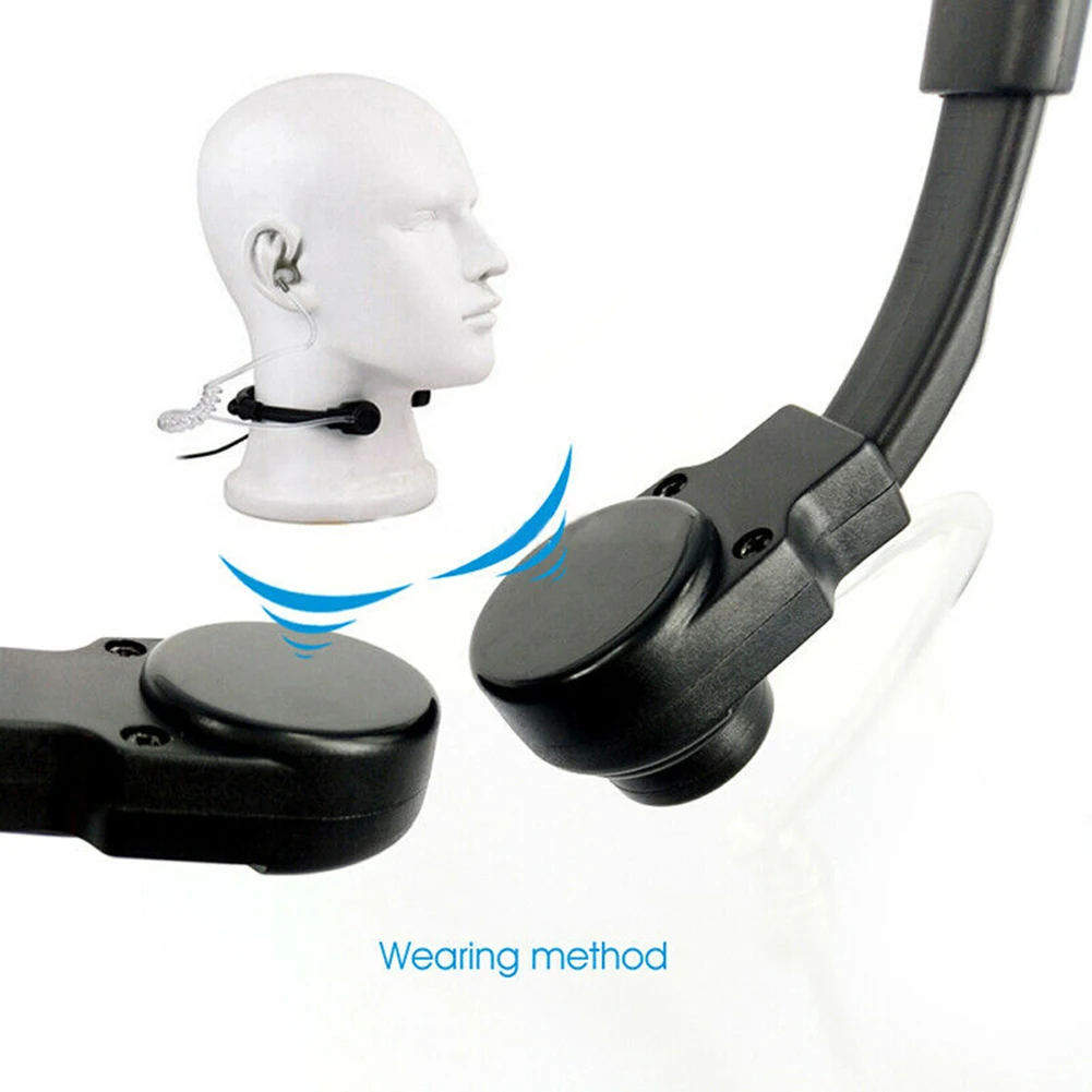 High Quality Telescopic Throat Microphone Mic Headset For Baofeng Walkie Talkie UV-9R Plus BF-9700 BF-A
High Quality Telescopic Throat Microphone Mic Headset For Baofeng Walkie Talkie UV-9R Plus BF-9700 BF-A