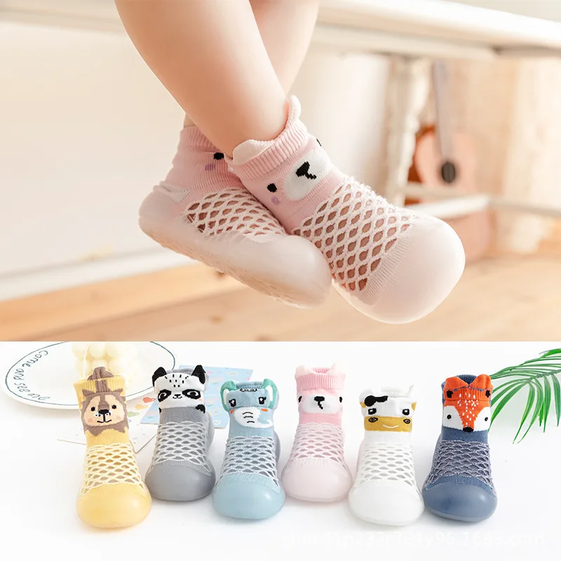 Barefoot Shoes Kids Socks Shoes Baby Soft Antiskid Soft Rubber Sole Prewalker Summer Breathable Cartoon Holes Shoes
Barefoot Shoes Kids Socks Shoes Baby Soft Antiskid Soft Rubber Sole Prewalker Summer Breathable Cartoon Holes Shoes