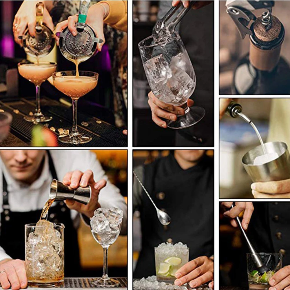 10PCS/12PCS/Set Stainless Steel Cocktail Shaker Mixer Drink Bartender Browser Kit Bars Set Tools With Wine Rack Stand Shaker Set
10PCS/12PCS/Set Stainless Steel Cocktail Shaker Mixer Drink Bartender Browser Kit Bars Set Tools With Wine Rack Stand Shaker Set