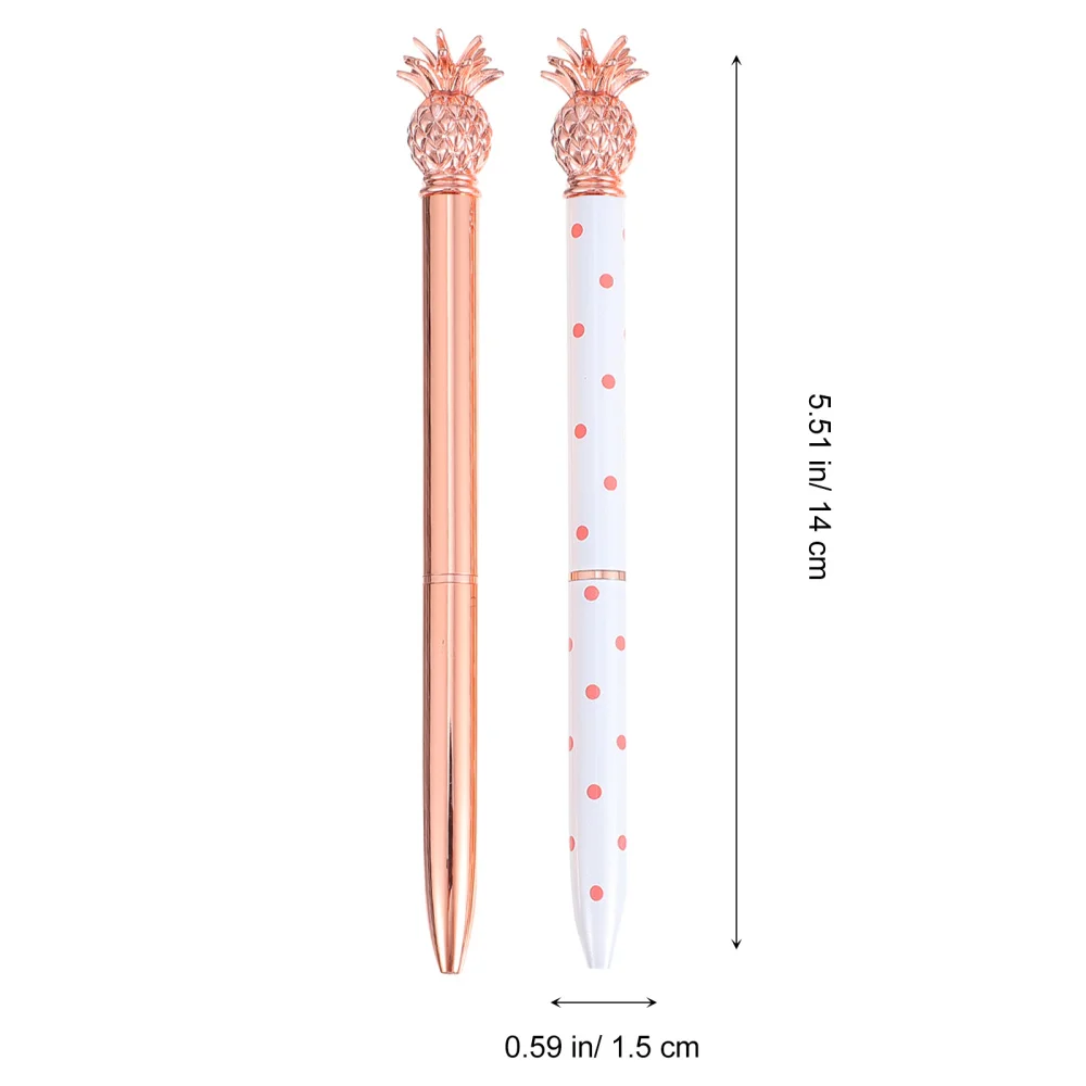 4pcs Pineapple Ballpoint Pens Portable Writing Pen Signing Pen for Student
4pcs Pineapple Ballpoint Pens Portable Writing Pen Signing Pen for Student