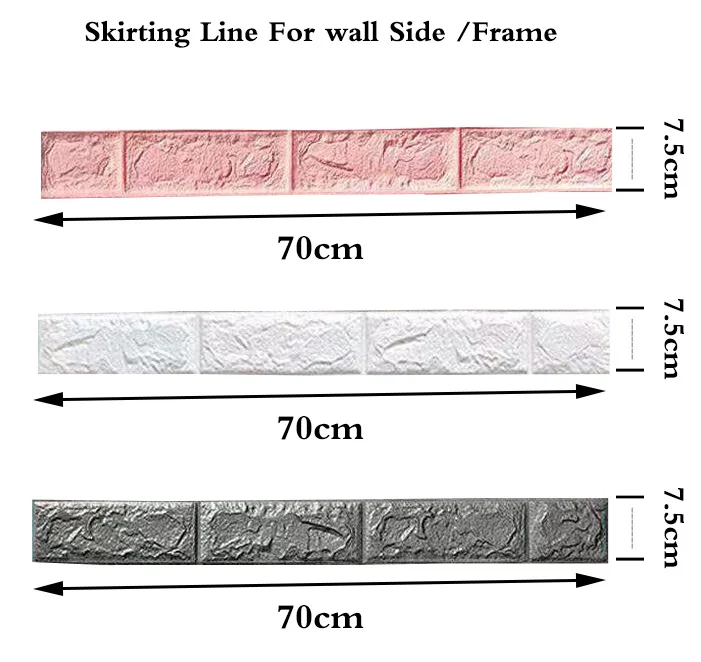 3D Wall Stickers Brick Stone Pattern Waterproof Self-Adhesive Wallpaper For Kids Kitchen Living Room
3D Wall Stickers Brick Stone Pattern Waterproof Self-Adhesive Wallpaper For Kids Kitchen Living Room