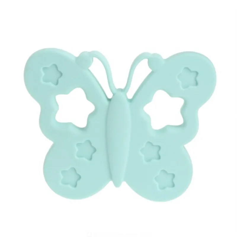 Silicone Butterfly Baby Teether DIY Baby Shower Gift Accessories Rattles Pendants Nursing Necklace Charms Teether
Silicone Butterfly Baby Teether DIY Baby Shower Gift Accessories Rattles Pendants Nursing Necklace Charms Teether
