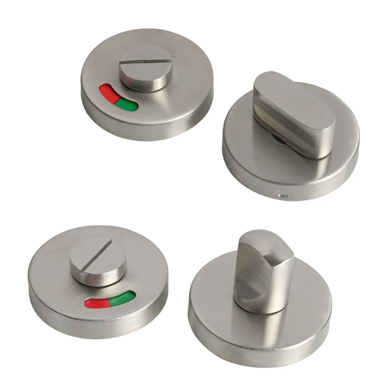 2021 New Stainless Steel WC Toilet Door Lock Handle Knob Indicator Privacy Latch Bathroom Cabinet Pull Knot
2021 New Stainless Steel WC Toilet Door Lock Handle Knob Indicator Privacy Latch Bathroom Cabinet Pull Knot