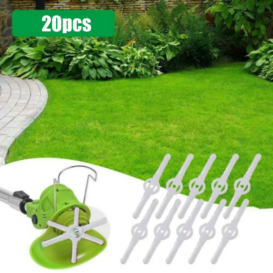 20 PCS Grass Trimmer Blades For Electric Cordless Strimmer Mowers Electric Grass Garden Lawn Multiple Cutter Plastic Blades
20 PCS Grass Trimmer Blades For Electric Cordless Strimmer Mowers Electric Grass Garden Lawn Multiple Cutter Plastic Blades