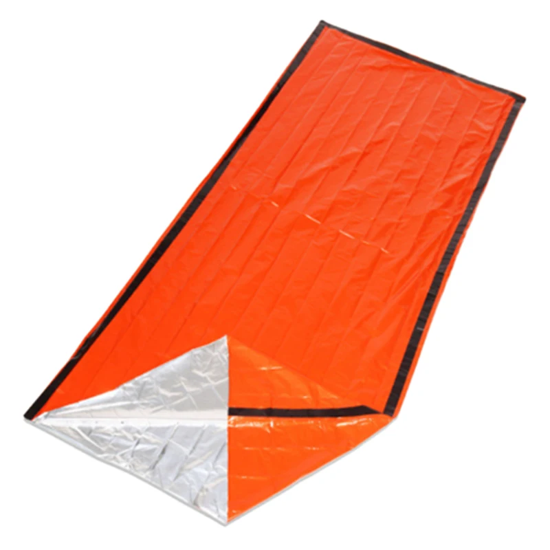 Аварийный спальный мешок для выживания аварийное одеяло легкий тепловой с