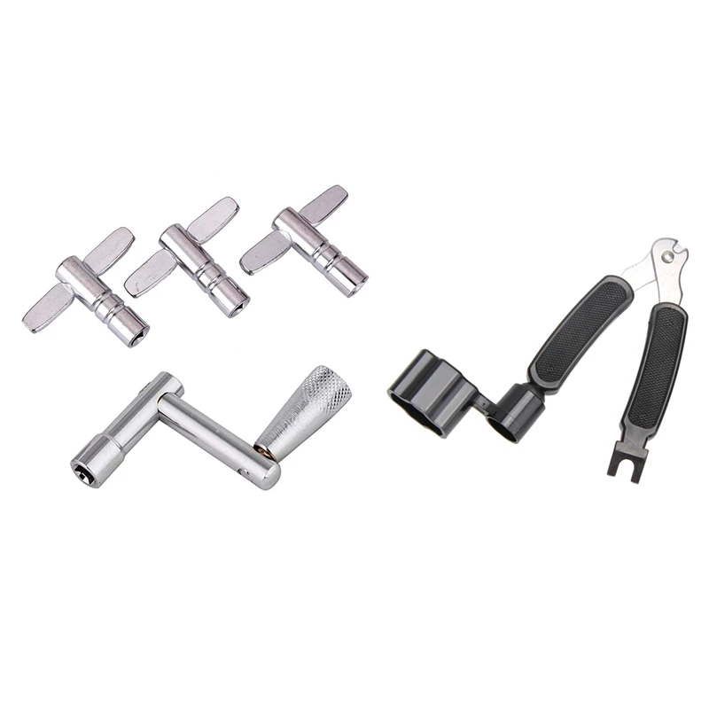 Integrated Bridge Pin Puller for Acoustic Instruments Pro Winder String Winder & Drum Keys 4 Pack Drum Tuning Key
Integrated Bridge Pin Puller for Acoustic Instruments Pro Winder String Winder & Drum Keys 4 Pack Drum Tuning Key