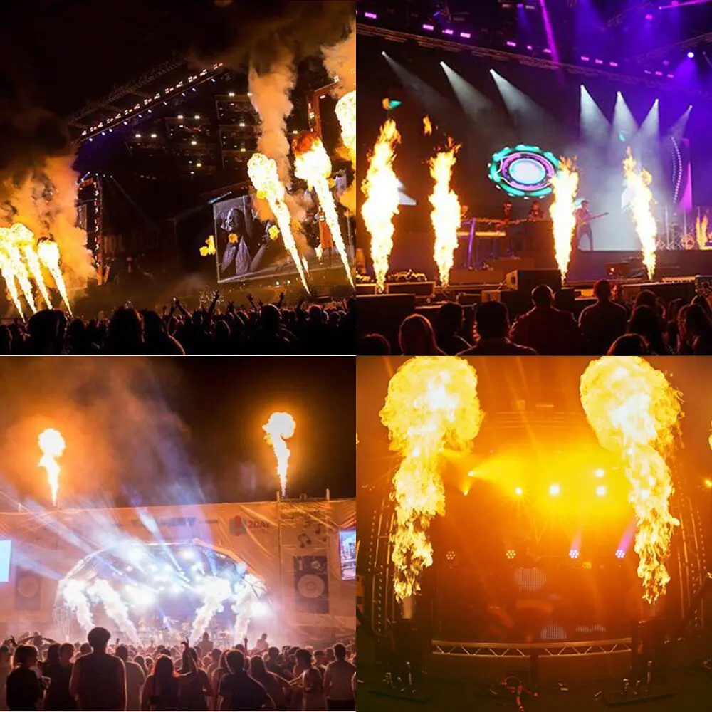 10pcs Triple Way Flame Machine DJ Effect Equipment DMX Control for Outdoor Disco Nightclub Club Stage Party Decoration
10pcs Triple Way Flame Machine DJ Effect Equipment DMX Control for Outdoor Disco Nightclub Club Stage Party Decoration