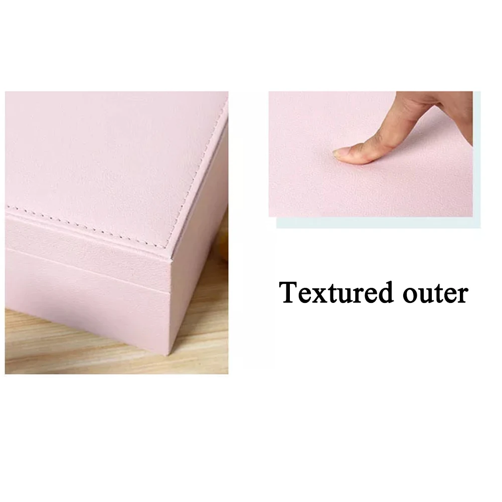 Jewelry Organizer Large Jewelry Box with Safety Lock Jewelry Casket Makeup Storage Makeup Organizer Leather Beauty Travel Box
Jewelry Organizer Large Jewelry Box with Safety Lock Jewelry Casket Makeup Storage Makeup Organizer Leather Beauty Travel Box