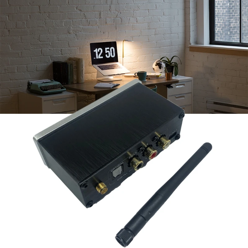 Mini Bluetooth Stereo Receiver Digital to Analog Converter Coaxial /Optical Output DAC APTX 
Mini Bluetooth Stereo Receiver Digital to Analog Converter Coaxial /Optical Output DAC APTX