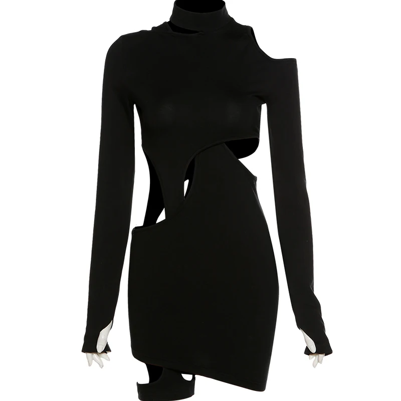 XUXI Sexy Fashion Hollow Long-sleeved MINI Dress Female Slimming Hip Skirt Spring 2021 E1626
XUXI Sexy Fashion Hollow Long-sleeved MINI Dress Female Slimming Hip Skirt Spring 2021 E1626