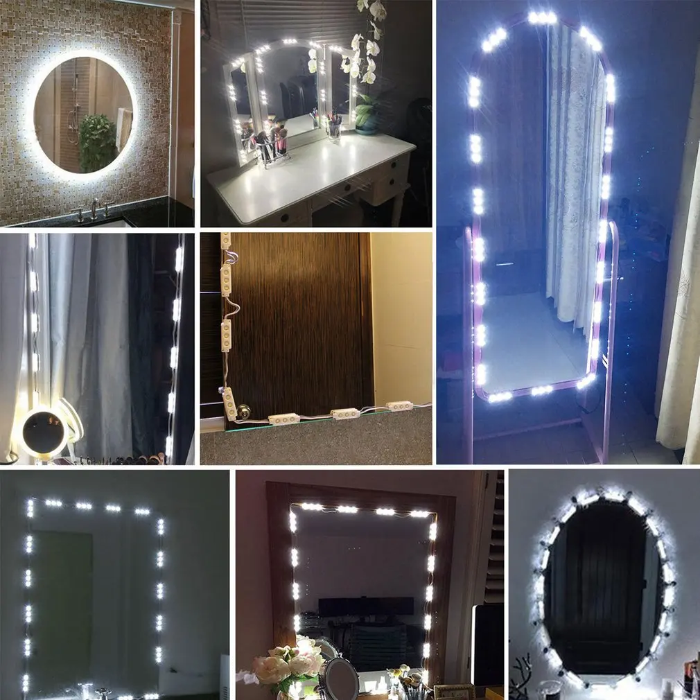 LED Makeup Mirror Dimmable LED Bulb Dressing Decoration 1.5W Make Up Mirrors Cosmetic Light Knob Switch Remote Control Optional
LED Makeup Mirror Dimmable LED Bulb Dressing Decoration 1.5W Make Up Mirrors Cosmetic Light Knob Switch Remote Control Optional