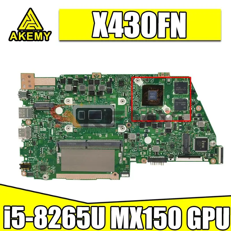 Материнская плата X430FN для ноутбука asus VivoBook S14 X430 X430F X430FA A430F S4300F S4300FN X430FN
Материнская плата X430FN для ноутбука asus VivoBook S14 X430 X430F X430FA A430F S4300F S4300FN X430FN