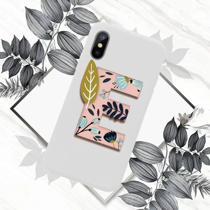 Flower initials pattern Phone Case Candy Color for iPhone 6 7 8 11 12 s mini pro X XS XR MAX Plus
Flower initials pattern Phone Case Candy Color for iPhone 6 7 8 11 12 s mini pro X XS XR MAX Plus