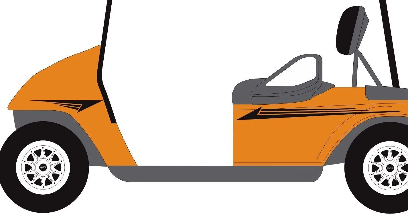 For 1Set Side Stripe Cart 3M Decal Graphic Sticker EZ Go Club Car Yahamma HDK GEM 
For 1Set Side Stripe Cart 3M Decal Graphic Sticker EZ Go Club Car Yahamma HDK GEM