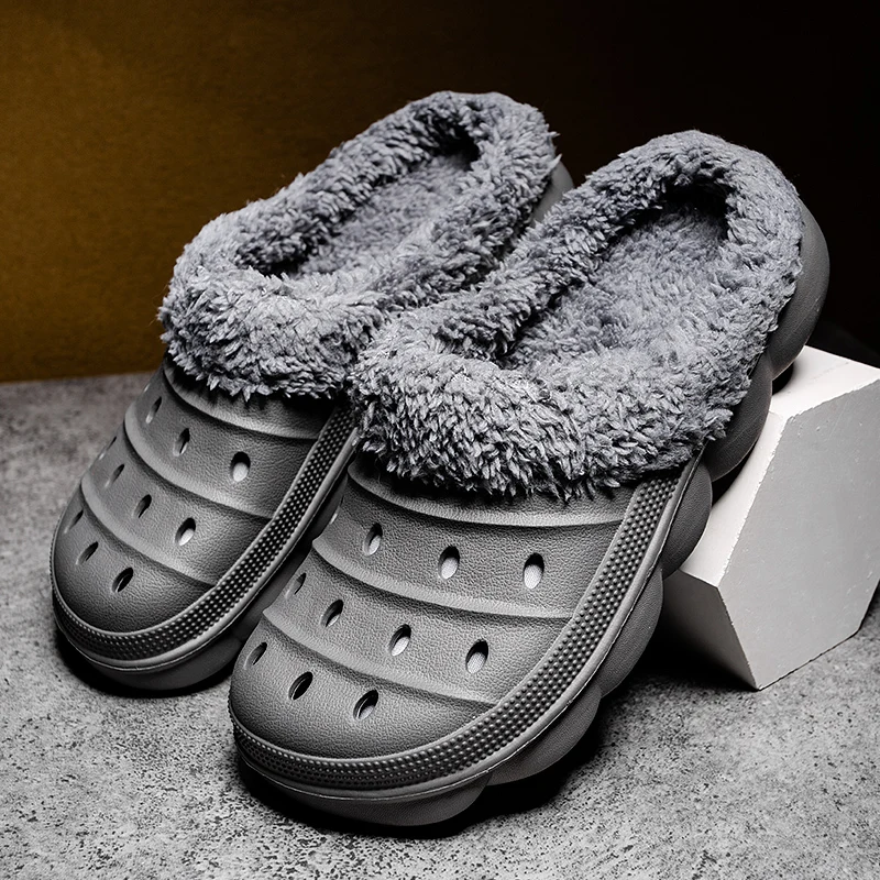 Slippers men Home Indoor Slippers Warm Plush with Fur Winter Home Slippers for Men EVA Soft Sole Casual House Shoes 2021 New
Slippers men Home Indoor Slippers Warm Plush with Fur Winter Home Slippers for Men EVA Soft Sole Casual House Shoes 2021 New