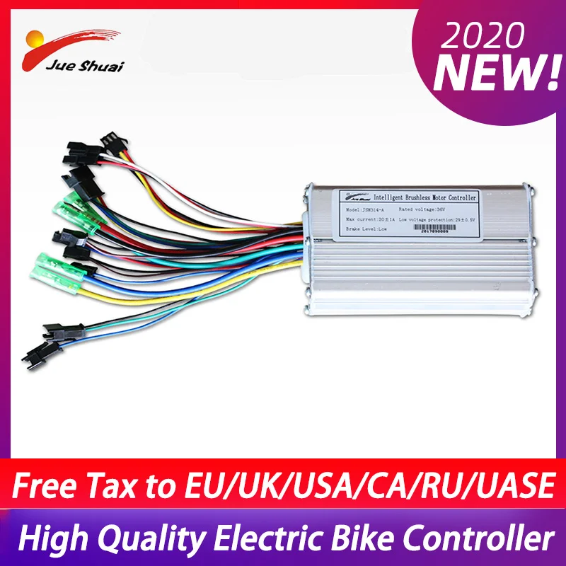 36V 500W Electric Bike Controller DC 12A/20A LCD/LED Controls Scooter Motor Brushless Bicycle Accessories | Спорт и развлечения