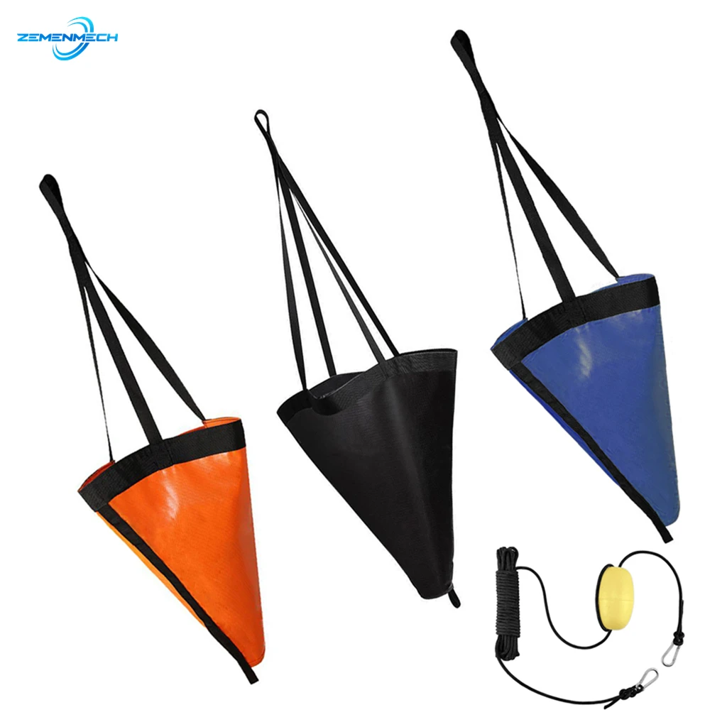 Kayak Canoe Boat Float Marine 24 Inch PVC Sea Anchor Drift Anchor Drogue Drifting Brake Rowing 30ft Retrieving Tow Throw Line
Kayak Canoe Boat Float Marine 24 Inch PVC Sea Anchor Drift Anchor Drogue Drifting Brake Rowing 30ft Retrieving Tow Throw Line