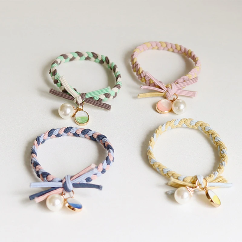 1PCS New Fashion Girl Elastic Hair Band Pearl Hair Rope Colorful Elegant Female Hair Accessories Rubber Band Ponytail Tie 
1PCS New Fashion Girl Elastic Hair Band Pearl Hair Rope Colorful Elegant Female Hair Accessories Rubber Band Ponytail Tie