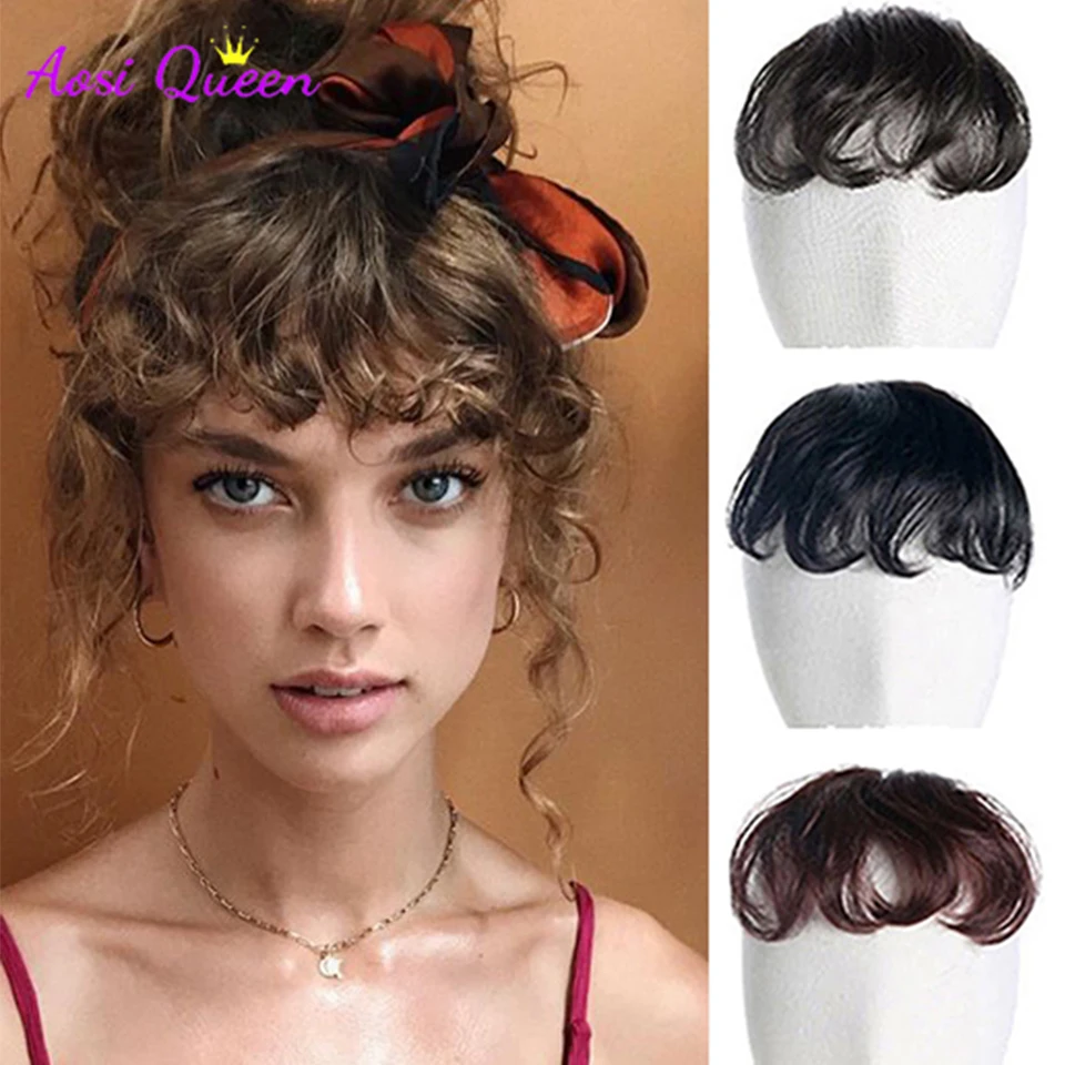 AS Synthetic Short Curly Bangs Brown black Hairpieces Heat Resistant Natural False hairpiece For Women Clip In Bangs Fake Fring
AS Synthetic Short Curly Bangs Brown black Hairpieces Heat Resistant Natural False hairpiece For Women Clip In Bangs Fake Fring