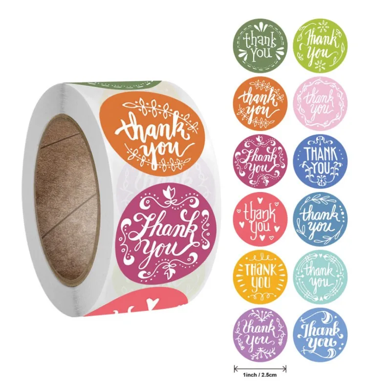 5000pcs/pack 8 designs of thank you stickers seal labels Petal sealing sticker color sealing sticker gift decoration
5000pcs/pack 8 designs of thank you stickers seal labels Petal sealing sticker color sealing sticker gift decoration