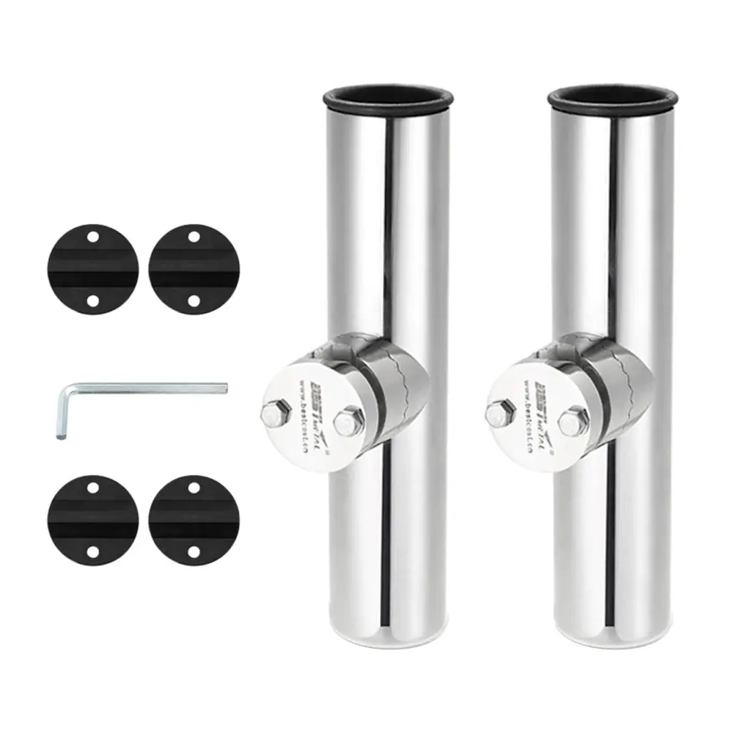 Stainless Steel Fishing Rod Storage Holder Rack for Boats Marine Rails 3/4 to 1-1/4 inch
Stainless Steel Fishing Rod Storage Holder Rack for Boats Marine Rails 3/4 to 1-1/4 inch