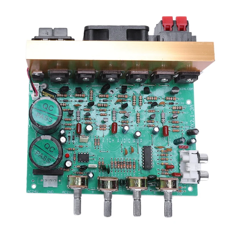 Audio Amplifier Board 2.1 Channel 240W High Power Subwoofer Amplifier Board Amp Dual Ac18-24V Home Theater
Audio Amplifier Board 2.1 Channel 240W High Power Subwoofer Amplifier Board Amp Dual Ac18-24V Home Theater