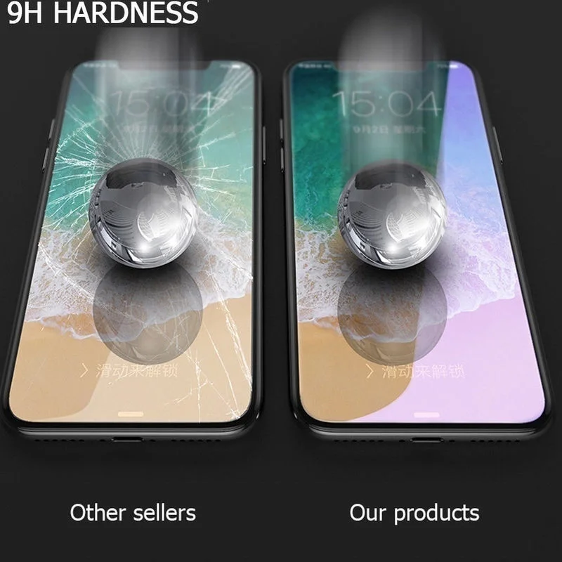 4Pack iPhone Tempered Glass Screen Protector for iPhone 11 Pro/iPhone Xs/iPhone X (5.8" Screen) Premium 9H HD Screen Protectors
4Pack iPhone Tempered Glass Screen Protector for iPhone 11 Pro/iPhone Xs/iPhone X (5.8" Screen) Premium 9H HD Screen Protectors