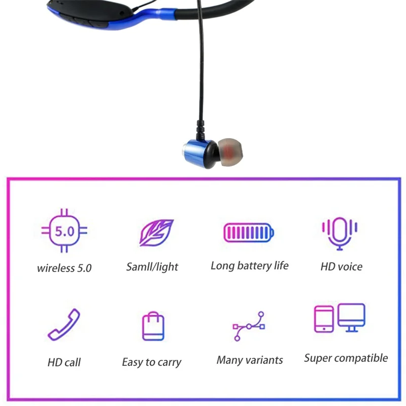 Wliikey 9D Sport Wireless Headphones Bluetooth Earphone Earbuds Headset Headphone with Microphone Handsfree Heavy Bass Earphones
Wliikey 9D Sport Wireless Headphones Bluetooth Earphone Earbuds Headset Headphone with Microphone Handsfree Heavy Bass Earphones