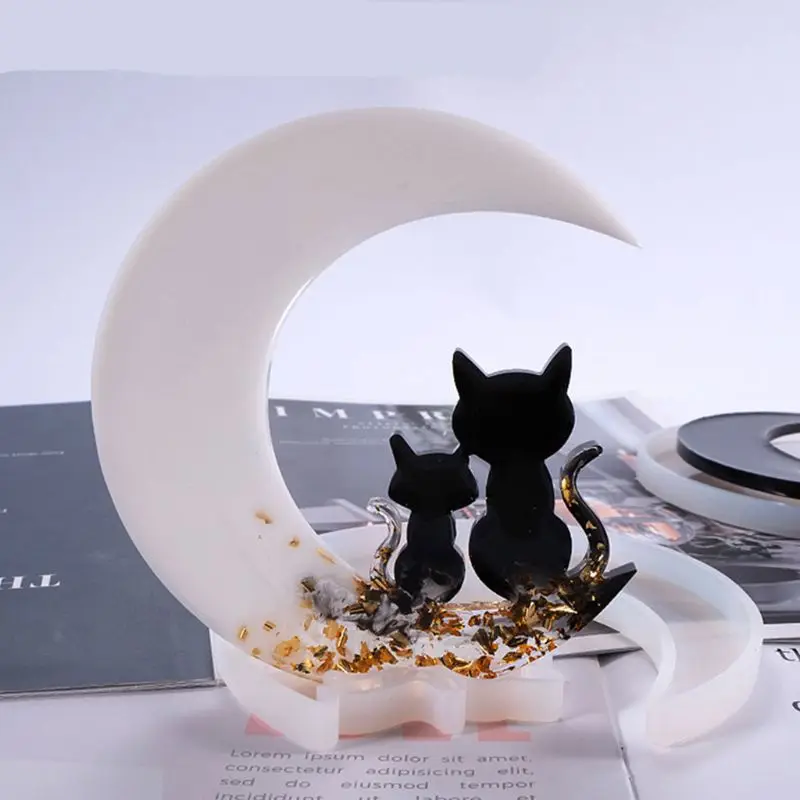 Epoxy Resin Crystal Mold Animal Moon Casting Silicone Mould DIY Crafts Decoration Making Tools 
Epoxy Resin Crystal Mold Animal Moon Casting Silicone Mould DIY Crafts Decoration Making Tools