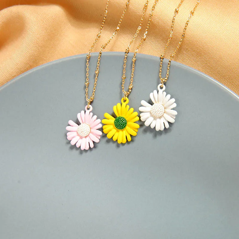 Candy Color Cute Girl Enamel Daisy Bracelet for Woman Daisy Handmade Charm Bracelet Girl Gift
Candy Color Cute Girl Enamel Daisy Bracelet for Woman Daisy Handmade Charm Bracelet Girl Gift