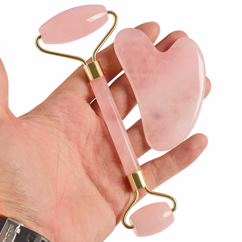 Face Massager Jade Roller Lift Slimmer Shaper Massage Rose Quartz Natural Stone Crystal Slimming Health And Beauty Skincare Tool
Face Massager Jade Roller Lift Slimmer Shaper Massage Rose Quartz Natural Stone Crystal Slimming Health And Beauty Skincare Tool