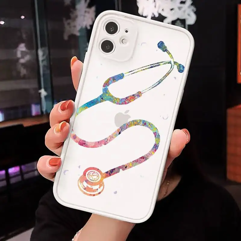Medicine Doctor Nurse cartoon luxury funda Phone Cases matte transparent For iphone 7 8 11 12 plus mini x xs xr pro max cover
Medicine Doctor Nurse cartoon luxury funda Phone Cases matte transparent For iphone 7 8 11 12 plus mini x xs xr pro max cover