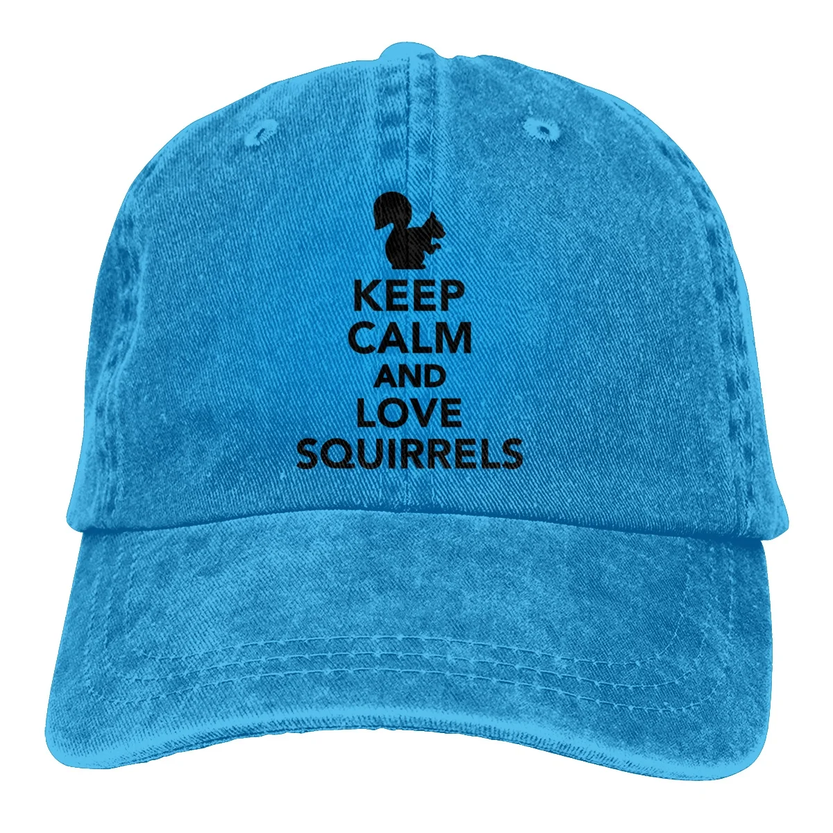 Unisex Casual Cotton Denim Cap Fashion Keep Calm And Love Squirrels Printed Baseball Cap Outdoor Snapback Hat Women And Men
Unisex Casual Cotton Denim Cap Fashion Keep Calm And Love Squirrels Printed Baseball Cap Outdoor Snapback Hat Women And Men
