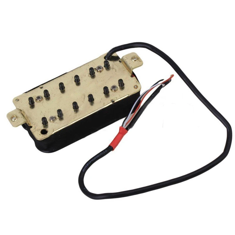 2Pcs Set Double Coil Metal Humbucker Pickup Pick-Up Set for Electric Guitar Parts Accessories
2Pcs Set Double Coil Metal Humbucker Pickup Pick-Up Set for Electric Guitar Parts Accessories