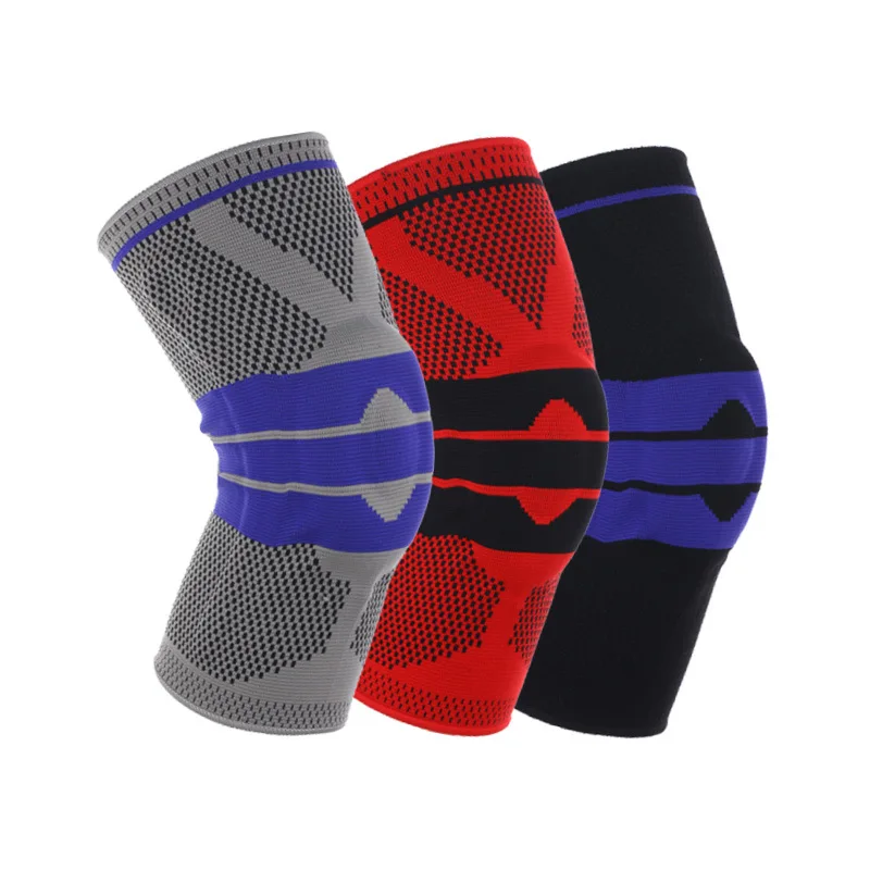 Sports knee pads silicone spring fixed knitted knee pads running fitness basketball climbing sports protective gear
Sports knee pads silicone spring fixed knitted knee pads running fitness basketball climbing sports protective gear